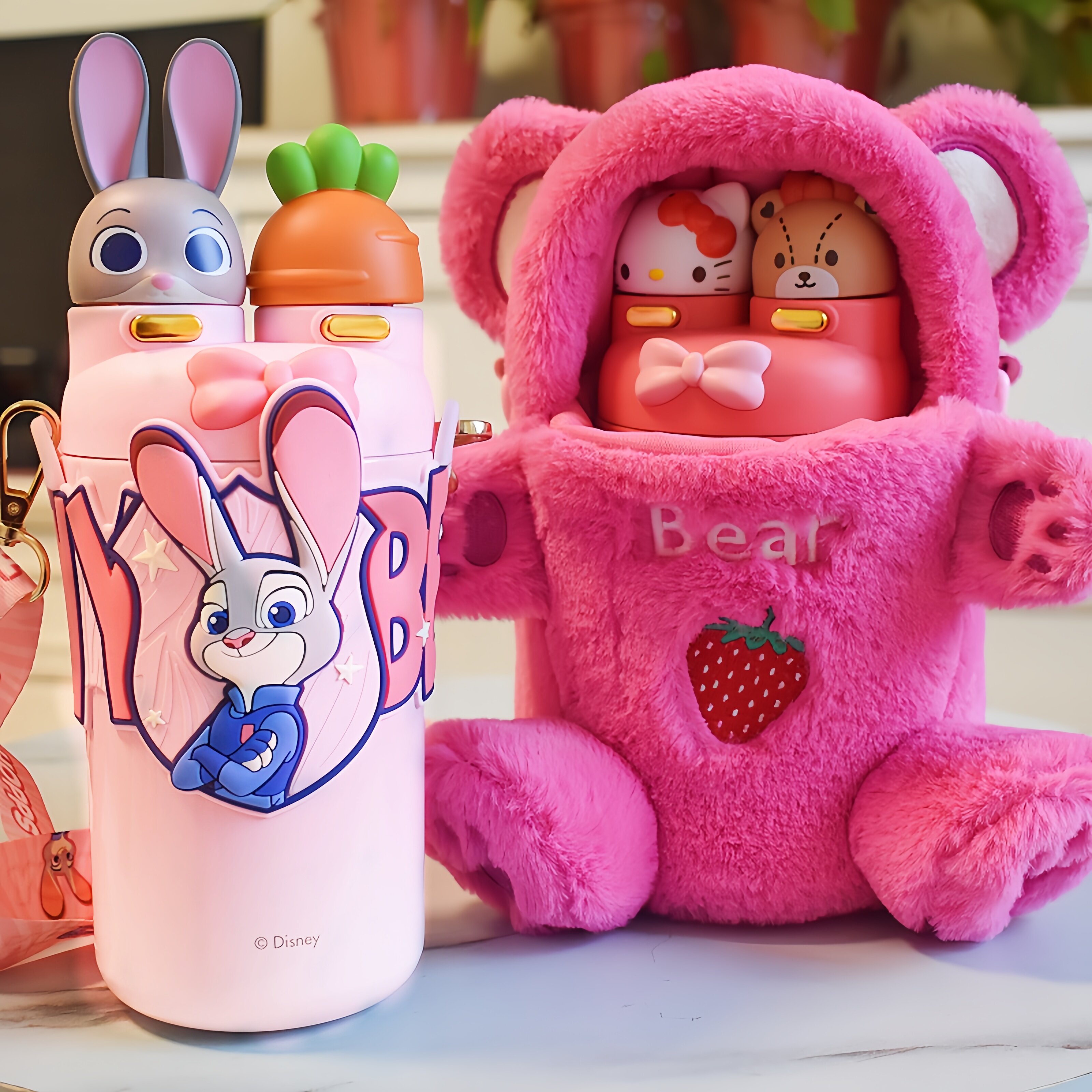 新款朱迪尼克三丽鸥316保温杯颜值双饮杯学生水杯大容量水壶礼物,餐饮具,保冷/保温杯,淘宝优惠券,粉丝福利购,淘宝优惠卷