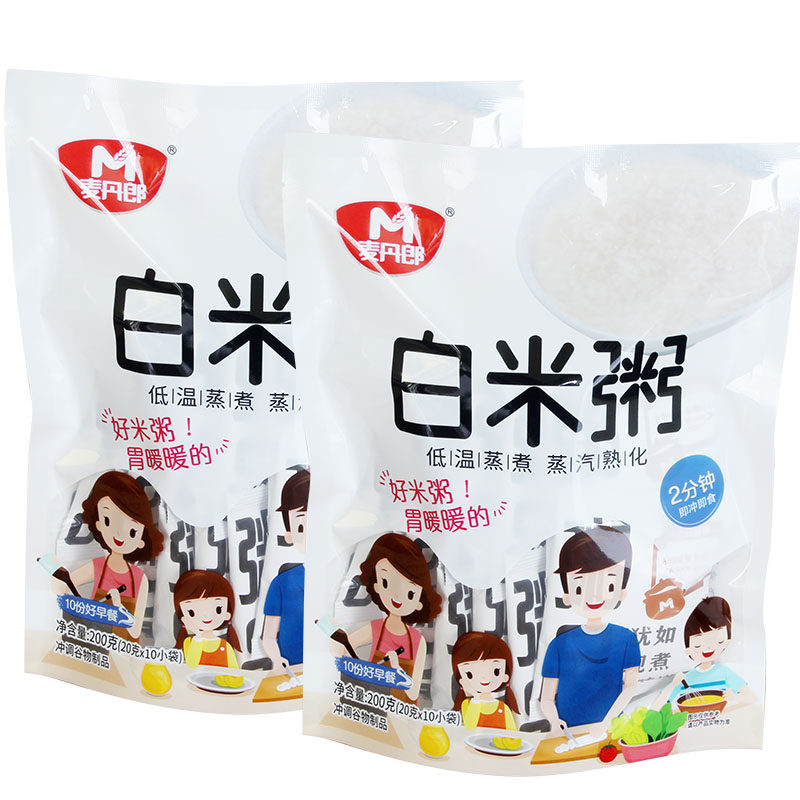 即食懒人免煮冲泡200g早餐粥