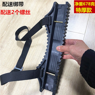 爬电杆神器伸缩梯子通用顶部防滑套防滑垫卡电线杆加固件卡子两用