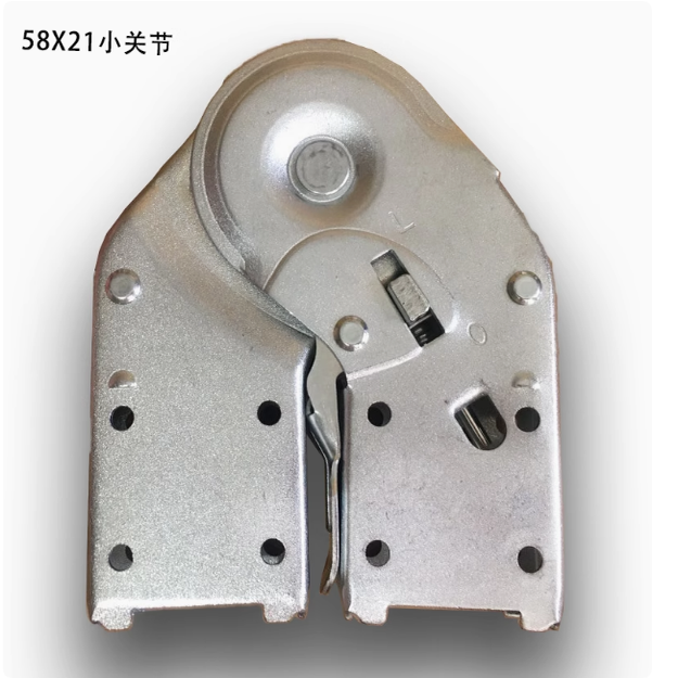 梯子关节配件人字梯开关锁关节梯卡扣两用梯子头方型加厚扁圆形