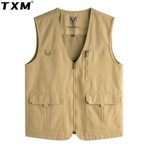 复古纯棉马甲男春秋季薄款坎肩