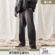 撞色绣花牛仔裤 男简约时尚 男宽松 阔腿运动长裤 BD健美站春季