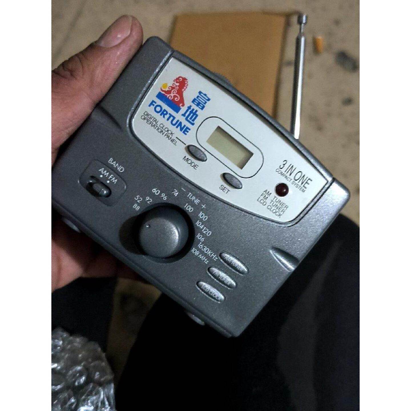 议价—议价英国富地机油3INONE收音机带显示屏AMFM波段电