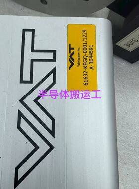 议价--VAT蝶阀61632-KEGQ-0001/1229，型号A-