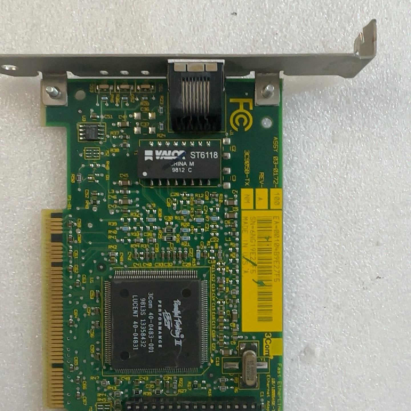 按现状出3Com3C905BTXPCI网卡原装拆--议价商品