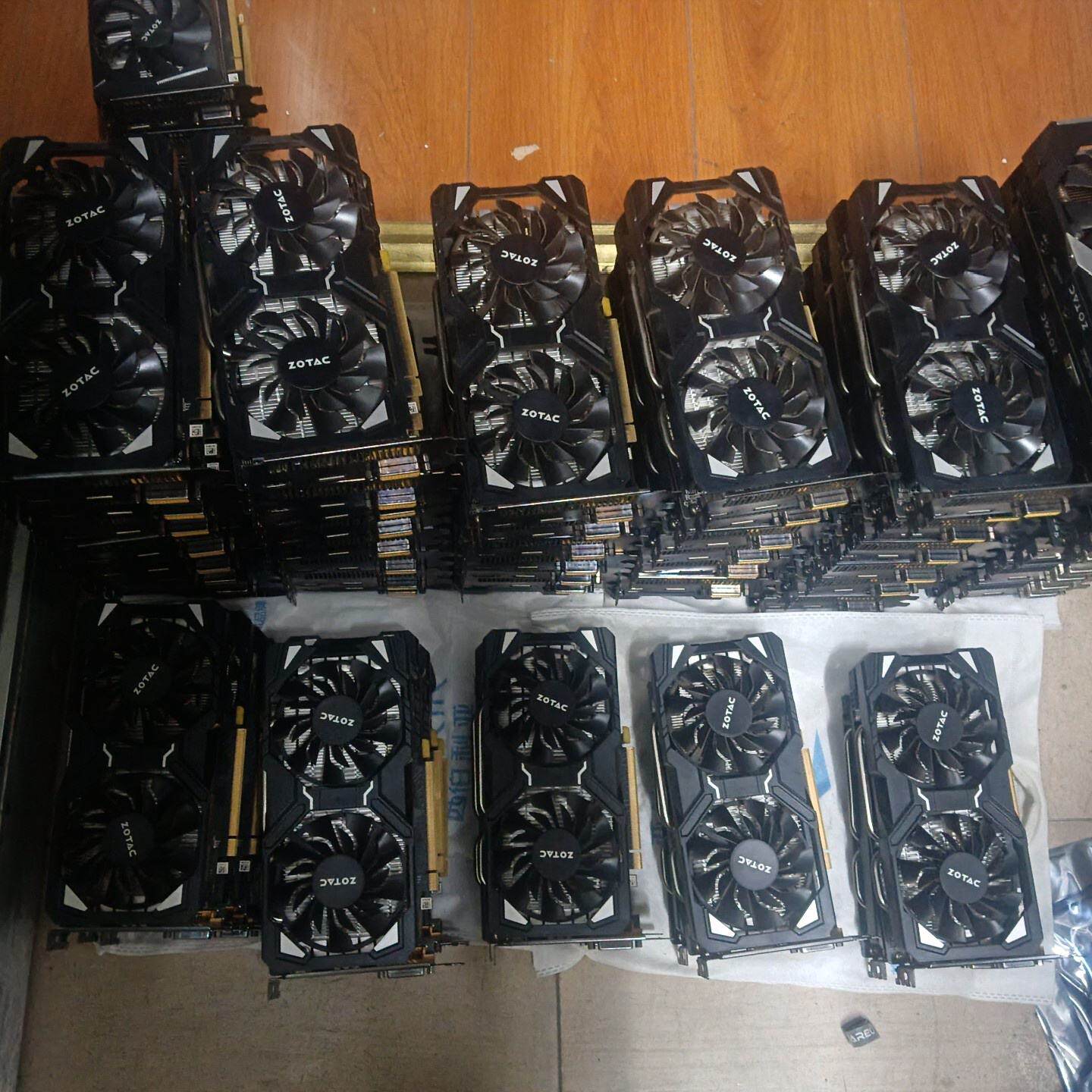 索泰10603g毁灭者拆机成色不错12片议价及维修！
