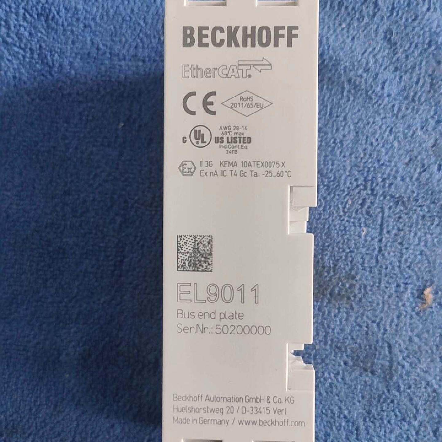 BECKHOFF EL9011 EtherCAT总线端盖 拆议价 - 实物图