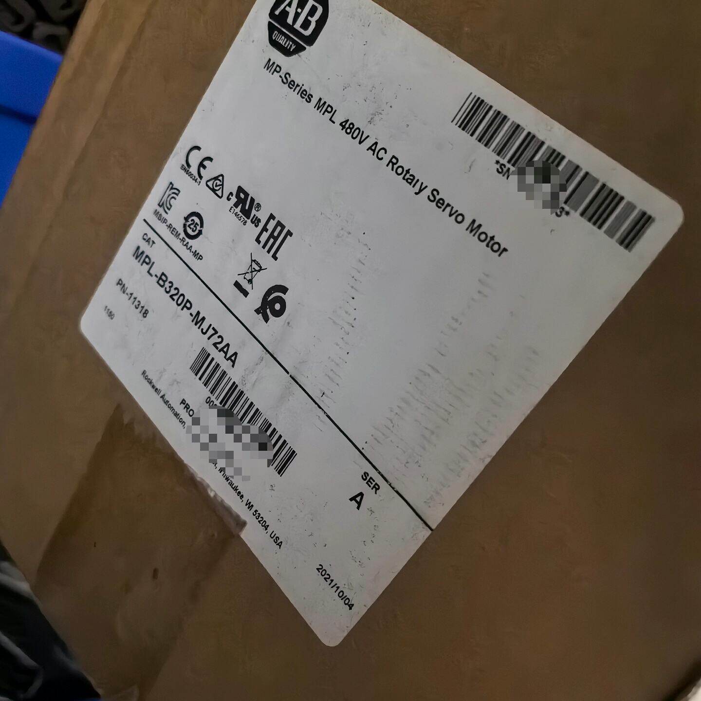 #电机马达 MPL-B320P-MJ72AA—议价