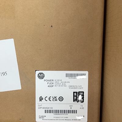 议价22P-D045A103 AB 罗克韦尔PowerFlex 400P- 22 kW (30 HP) AC