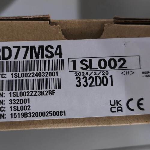 PLC定位模块QD77MS4，全新，制造，2议价