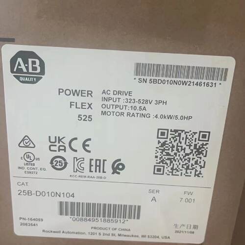 25BD010N104全新原装未拆封变频器