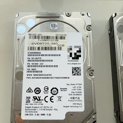 【议价】ST600MM0009 希捷 寸企业级硬盘 全新/二手均有货