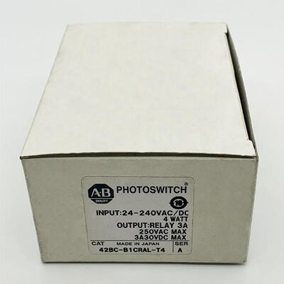 议价42BC-B1CRAL-T4光电感测器罗克韦尔AB全新42BCB1CRALT4