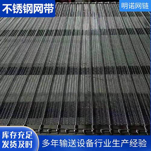 工程加工304不锈钢网带耐高温耐磨链条式网带烘干机清洗机网带