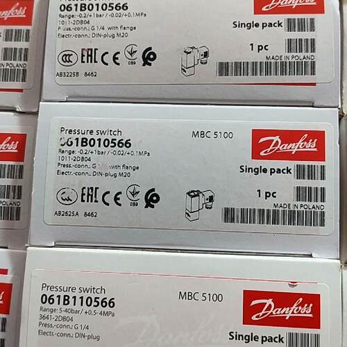 Danfoss丹佛斯压力开关061B010566MBC51议价