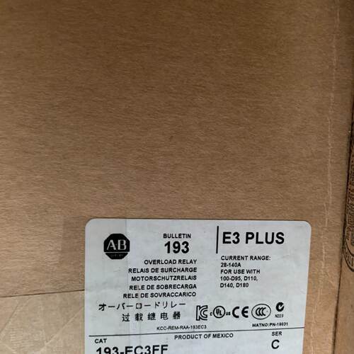 议价AB罗克韦尔继电器193-EC3FF  193-EC3PB现货询价