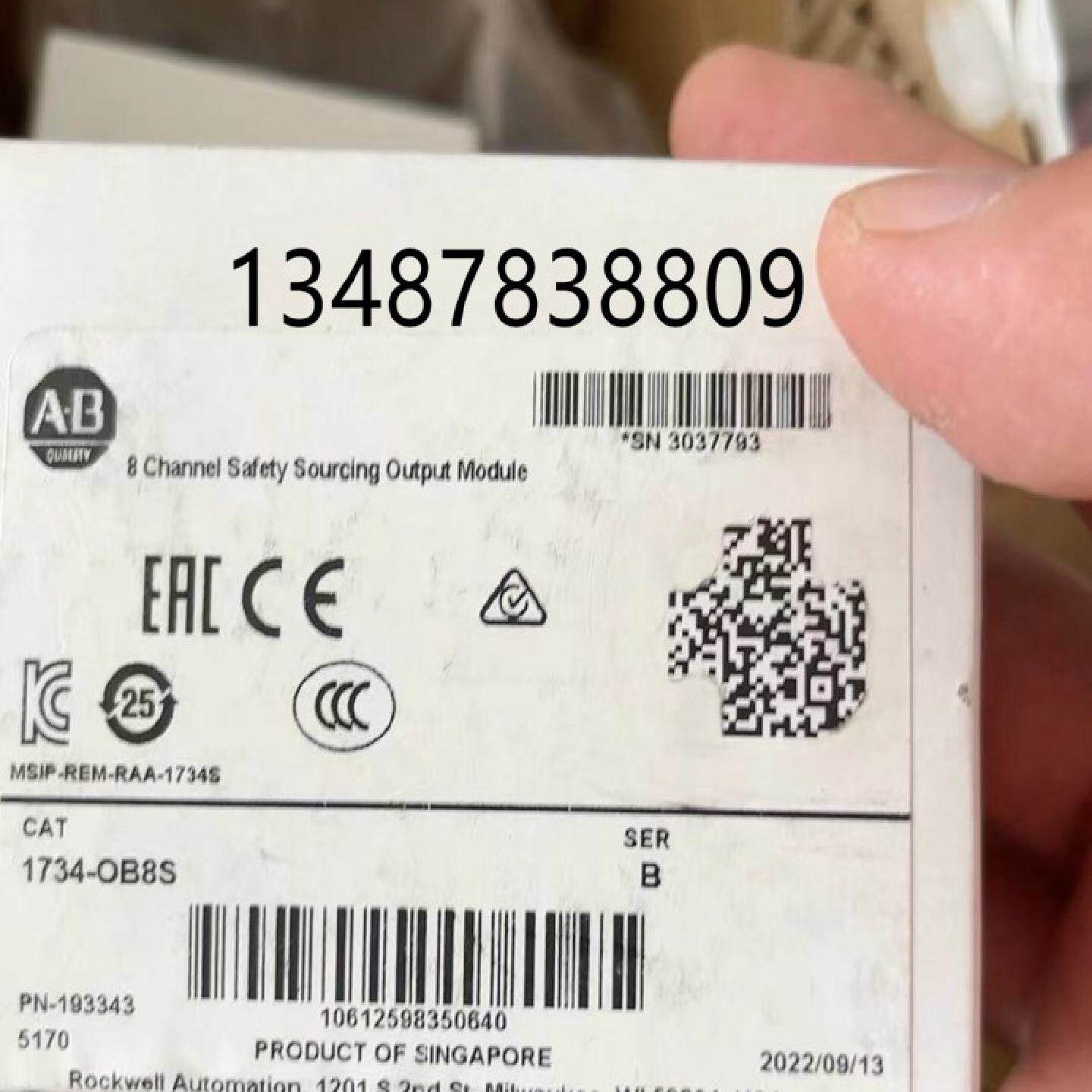 议价1734-OB8S点输入/输出8通道安全源输出模块 1734-0B8S 罗原装