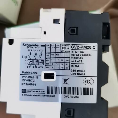 议价Br New  Gv2Pm20c Motor Circuit Breaker Actual Photo Of T