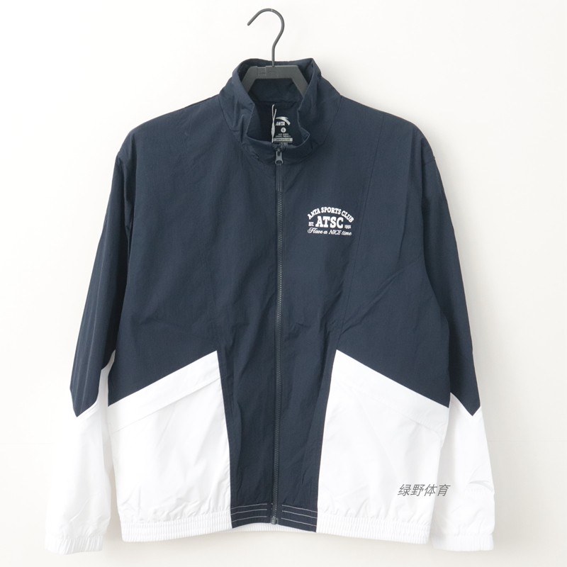 安踏男上衣立领单夹克梭织防晒宽松薄款百搭休闲外套152428603N