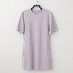 断码L 安踏女子夏季短袖连衣裙针织透气时尚运动上衣162327210