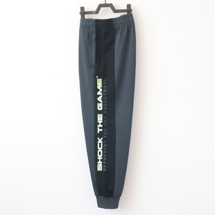 安踏男裤夏款舒适透气束口小脚针织篮球训练运动长裤152421326