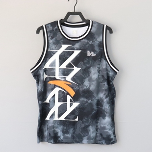 安踏男篮球服速干休闲潮流无袖篮球背心针织衫运动上衣152211211