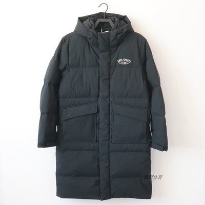 安踏男羽绒服长款外套冬款加厚保暖舒适连帽运动上衣152518904