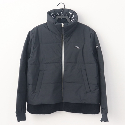 安踏女子羽绒服立领宽松短款羽绒外套冬款保暖运动上衣162247928