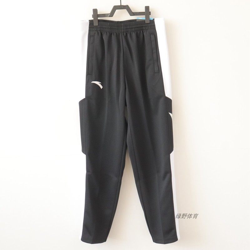 安踏CUBAL篮球长裤侧开排扣扯裤春秋款直筒针织运动长裤152441333,运动服/休闲服装,运动长裤,淘宝优惠券,粉丝福利购,淘宝优惠卷