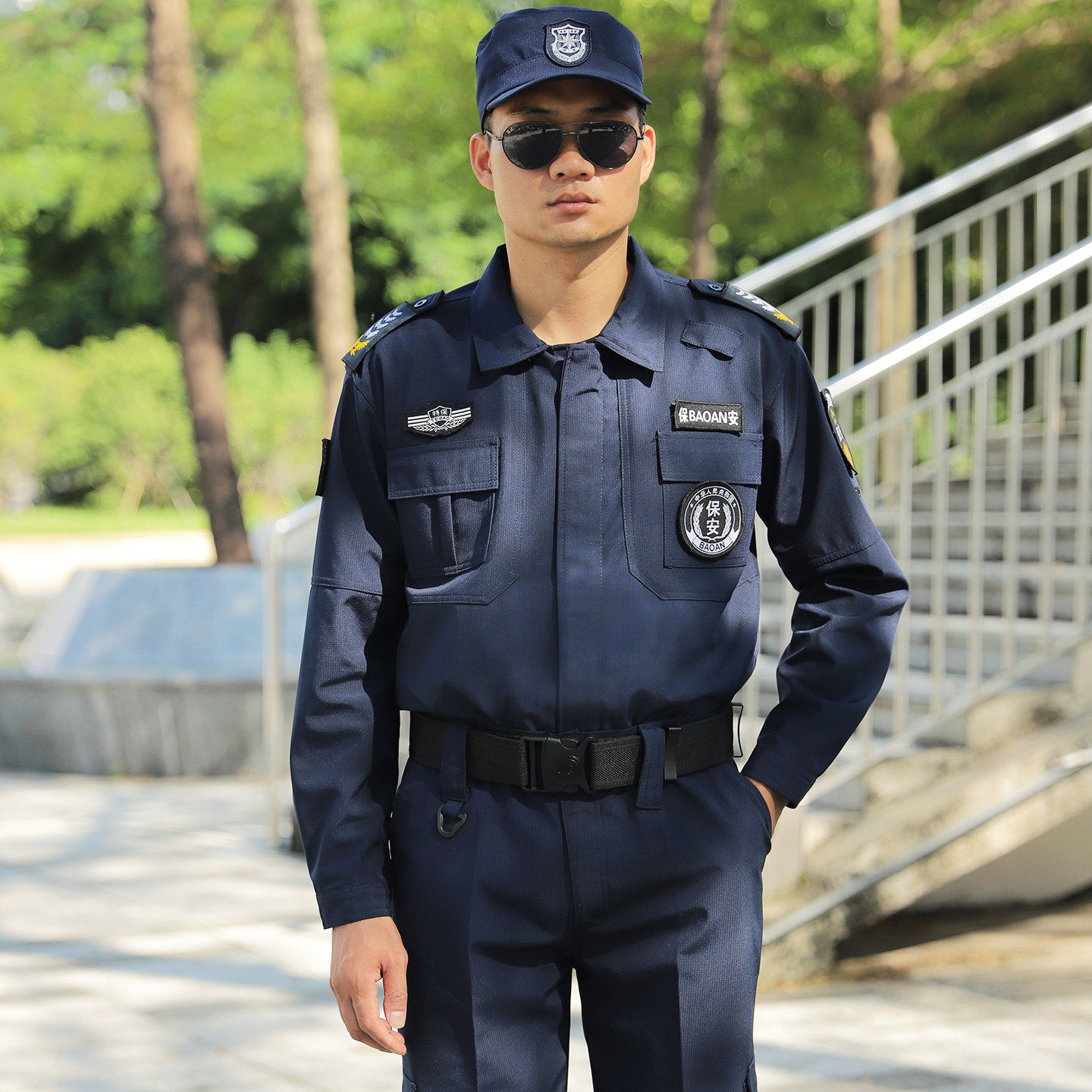 新款保安工作服春秋套装长袖加绒速干作训服蓝色保安制服冬装外套,户外/登山/野营/旅行用品,速干衣裤套装,淘宝优惠券,粉丝福利购,淘宝优惠卷