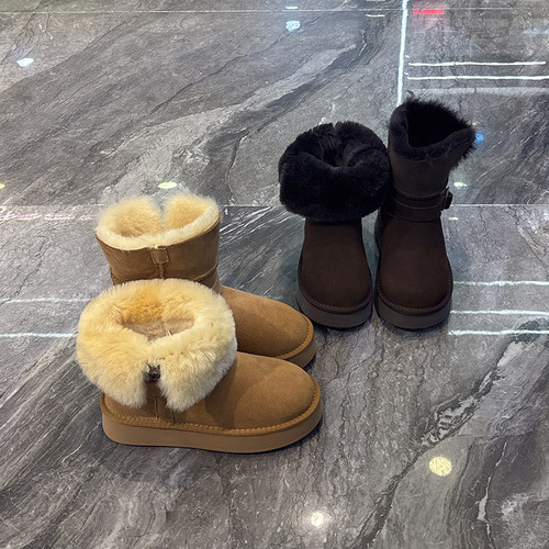 加厚冬季穿搭套筒百搭东北大棉鞋