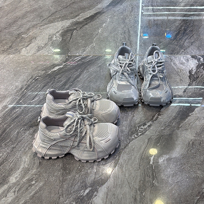 个性双色带运动休闲鞋透气时尚