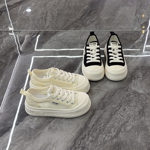 韩版百搭休闲鞋日常轻便增高板鞋