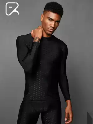 Flying fish wetsuit jellyfish suit swimming top snorkeling men and women two-piece long sleeve sunscreen warm waterproof quick-drying outdoor