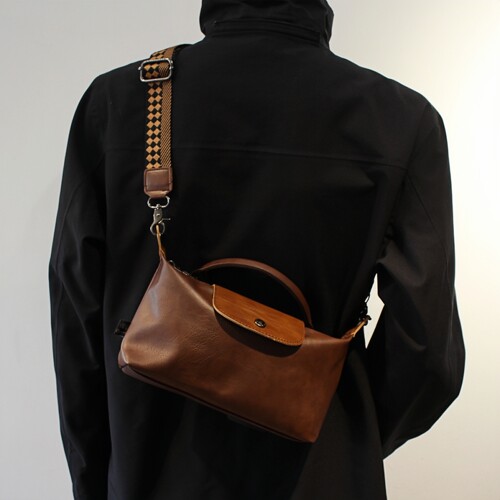 小饺子包手提斜挎软皮包男女潮包