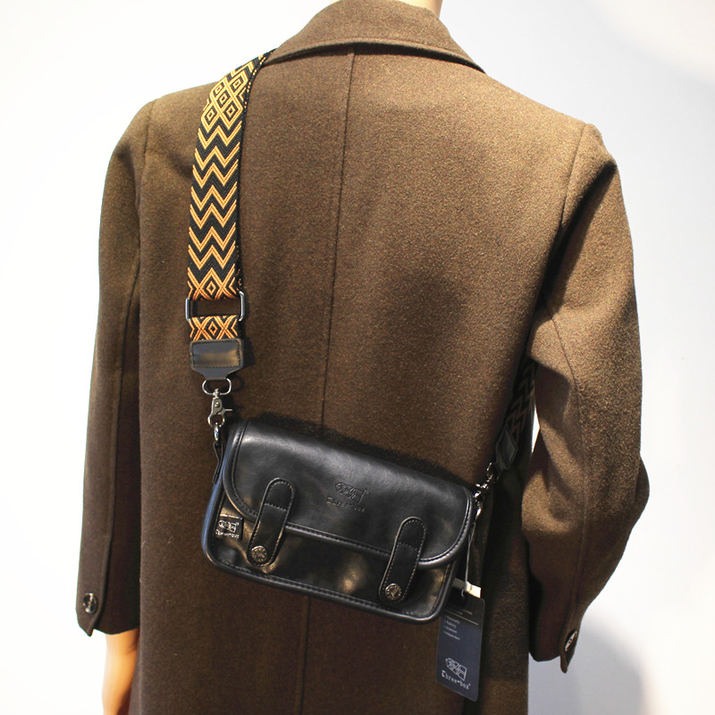 threebox斜挎包日系复古邮差小包