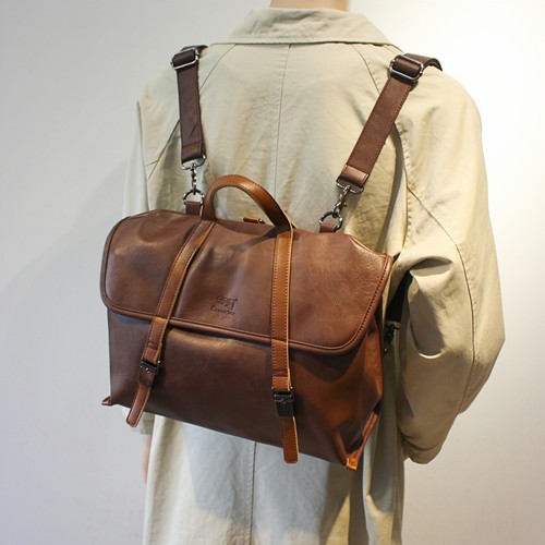 设计感小众双肩包三用包男女潮包