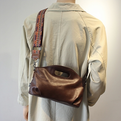 ThreeBox潮牌小众复古手拎包斜挎