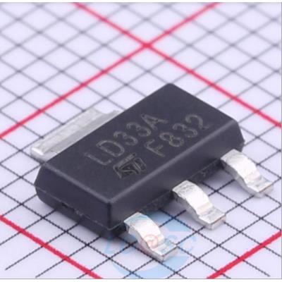 LD1117AS33TR 贴片SOT-223 丝印LD33A 线性稳压器芯片 全新原装