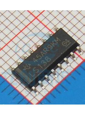 信号开关/编解码器/多路复用器 SN74LS138DR SOIC-16全新原装
