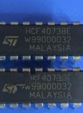 HCF4073BE HCF4073B HCF4073 4073 DIP-14 全新原装正品 直拍