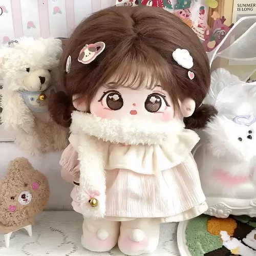 正版小晕棉花娃娃20cm毛绒公仔炸毛玩偶送女生闺蜜小孩生日礼物