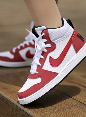 耐克Nike Court Borough休闲高帮板鞋839977-103 844907 CD7782