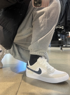 耐克Nike Delta Force米白复古低帮休闲滑板鞋942237-100