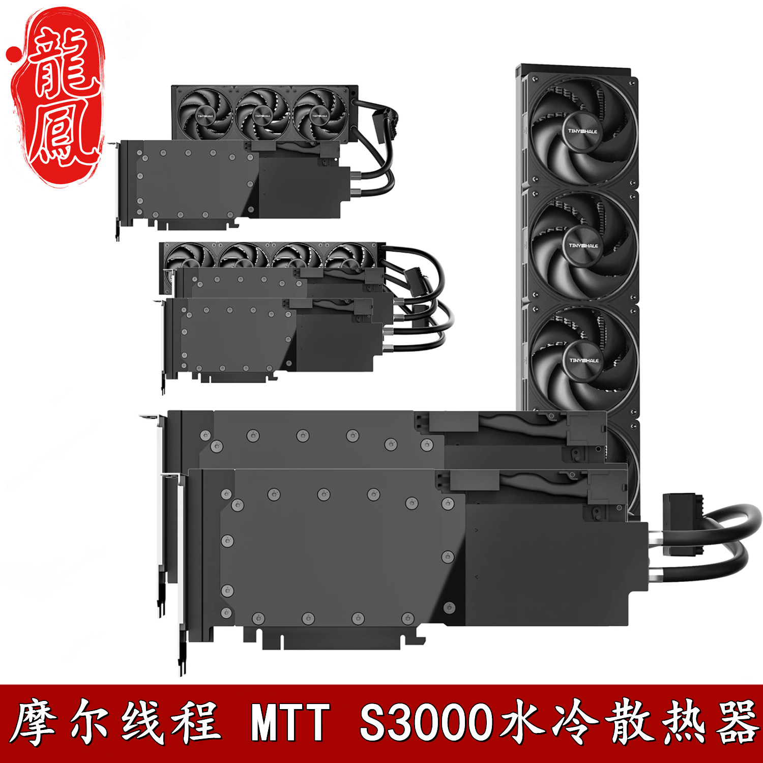 泰尼威尔摩尔线程全金属水冷头
