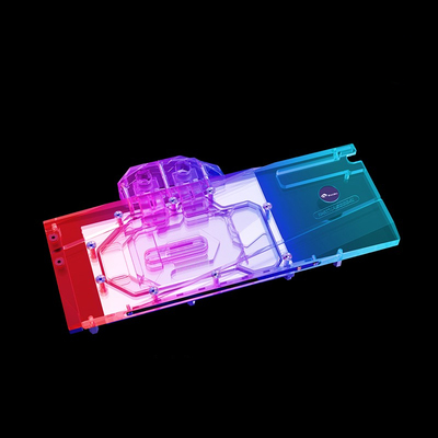 电脑显卡水冷头丽台A5000散热