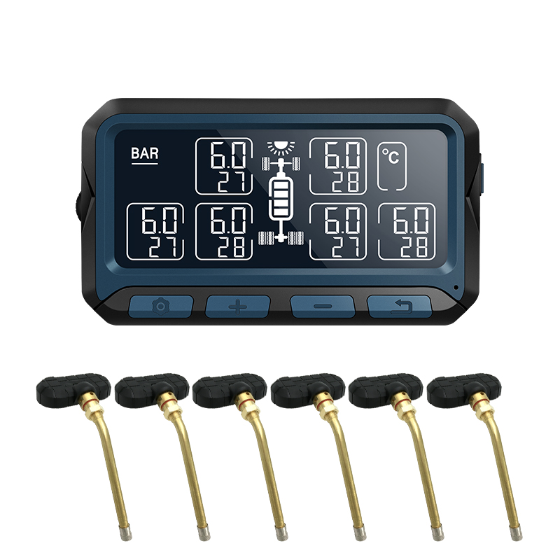 凯佑胎压监测大货车胎压监测六轮胎压监测系统无线