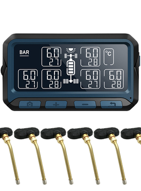 凯佑胎压监测大货车胎压监测六轮胎压监测系统无线