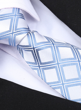 真丝-ZSLD098手打款真丝结婚领带桑蚕丝男士商务正装礼盒送礼领带