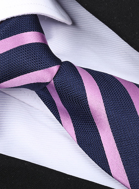 真丝-ZSLD104手打款真丝结婚领带桑蚕丝男士商务正装礼盒送礼领带